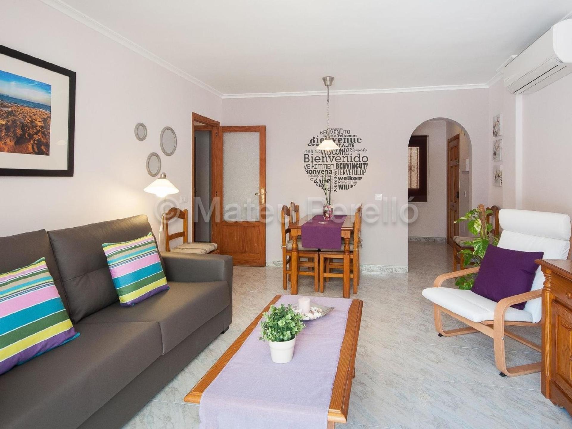 Wohnung In Son Baulo Mit Terrasse, Garten Und Grill Can Picafort  Exterior foto